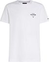 Tommy Hilfiger T-shirt Logo Monotype Wit MW0MW38644-YBR kopen | Suitable