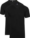 Alan Red Camiseta Negro 6671/2P/99 Vermont T-shirt Black 2-pack