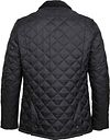Barbour Heritage Liddesdale pikowana kurtka czarna Product / Achterkant