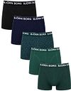 Bjorn Borg Boxers Cotton Stretch 5-Pack Green order online | 10006313-MP003 | Suitable Hungary
