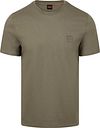 BOSS T-skjorte Tales Oliven 50508584-325 kjøp | Suitable