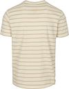Camiseta No-Excess de cuello redondo con rayas jacquard Product / Achterkant