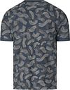 Cast Iron T-skjorte Mørkeblå Print Product / Achterkant