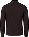 Fred Perry Polo a maniche lunghe marrone 86C Product / Achterkant