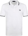 Fred Perry Polo M3600 Hvit M3600-200