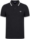 Fred Perry Polo Tipped M3600 Grijs 89C M3600-89C kopen | Suitable