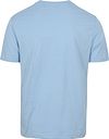 Gant T-shirt Shield Logo Lichtblauw Product / Achterkant