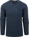 KnowledgeCotton Apparel Sweter Granatowy 1080067