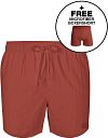 Muchachomalo Solid Badeshorts Rot SOLID2062-51-Red kaufen | Suitable