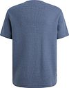 PME Legend T-Shirt Two Tone Texture Bijou Blue Product / Achterkant