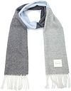 Profuomo Schal Lammwolle Grau Blau kaufen | PPVS30002B-M1 | Suitable