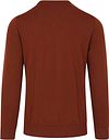 Suitable Pullover V-Neck Merino Brique Product / Achterkant