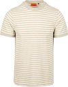 Suitable T-shirt Isaac Rayé Piqué Pebble commander en ligne | SPE25108IS18ST-190 | Suitable Luxembourg