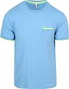 Sun68 Piqué T-Shirt Fluo Stripe Hellblau T35124-56 kaufen | Suitable