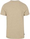 Superdry Klassisk T-shirt i Melange Beige Product / Achterkant