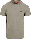 Superdry Klassisk T-shirt i olivgrön melange M1011245A-1BK