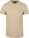 Superdry Klassisk T-skjorte Melange Beige M1011245A-9XE