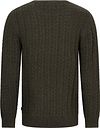 Sweter Cavallaro Orvieto w ciemnozielonym kolorze Product / Achterkant