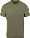 Fred Perry T-shirt Zielony M4580-X21 