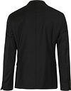 Traje Suitable Toulon Serge Wool liso negro Product / Achterkant