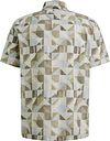 Vanguard Camisa Casual Manga Corta Estampado Verde Product / Achterkant