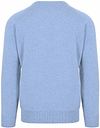 William Lockie Lambswool Glacier Blue