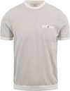 Blue Industry T-shirt Złamana biel KBIS23-M30 off white 
