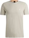 BOSS T-skjorte Tales Beige 50508584-271