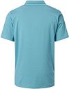 CASAMODA Polo Stretch Turkos Product / Achterkant