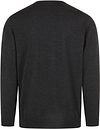 Jersey OLYMP de lana con cuello redondo en antracita Product / Achterkant