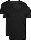 Mey T-shirt Col-V Dry Coton Noir 2-Pack commander en ligne | 46007 | Suitable Luxembourg