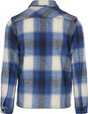 Overshirt w kratę Dstrezzed granatowy Product / Achterkant