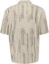 No Excess Short Sleeve Jacquard Hemd Druck Kit Product / Achterkant