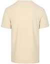 No-Excess T-shirt Jacquard i Ecru Product / Achterkant
