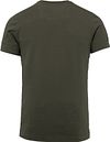 T-Shirt con logo PME Legend verde oscuro Product / Achterkant