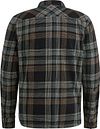 PME Legend Overshirt Ruit Zwart Grijs Product / Achterkant