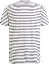 PME Legend T-Shirt Jersey Rayé Blanc Product / Achterkant