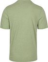 Scotch And Soda T-Shirt Melange Groen Product / Achterkant
