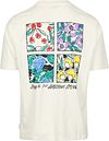 Shiwi T-shirt Finn Skissade Blommor Off White Product / Achterkant