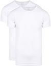 Slater Camiseta Blanco 6500 2-pack