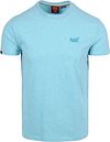 Køb Superdry Klassisk T-shirt i Lyseblå Melange M1011245A-5WW | Suitable