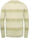 Sweter Cast Iron w paski w kolorze zielonym Product / Achterkant