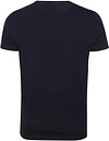 Tommy Hilfiger Logo T-shirt Dunkelblau Product / Achterkant