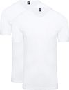 Alan Red West-Virginia V-Neck White 2-Pack 3130/2P/01 West Virginia T-Shirt White