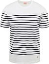 Armor-Lux Etel T-Shirt Strepen Wit 76827-400 kopen | Suitable
