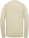 Jersey de lino Cast Iron en beige Product / Achterkant