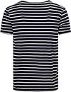T-Shirt a righe Armor-Lux blu navy Product / Achterkant