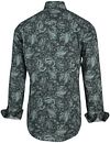 Blue Industry Overhemd Paisley Groen Product / Achterkant