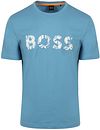 BOSS T-shirt Bossocean Blauw 50515997-486 kopen | Suitable
