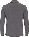 Casa Moda Polo Long Sleeves Grijs Product / Achterkant